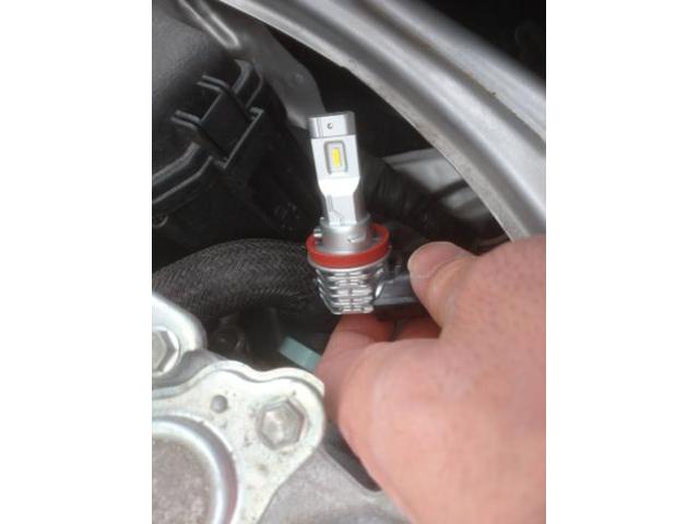 アクアのヘッドライトをハロゲンからLEDへ変更しました！