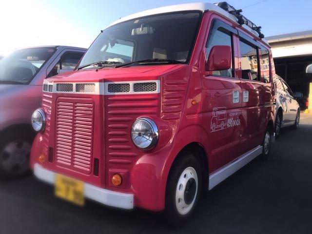 軽バン　カスタム　ラッピングカー　移動販売車制作等　トガリ自動車　豊川市