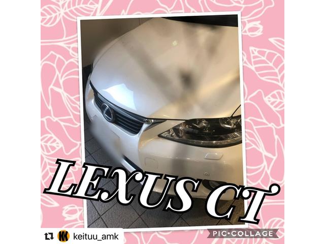 LEXUSCT　純正ドラレコ一体型取付