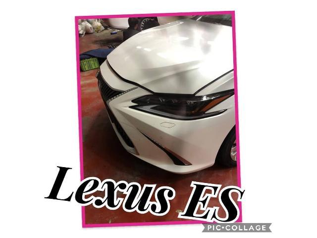 LEXUS ES サイドカメラ取付け