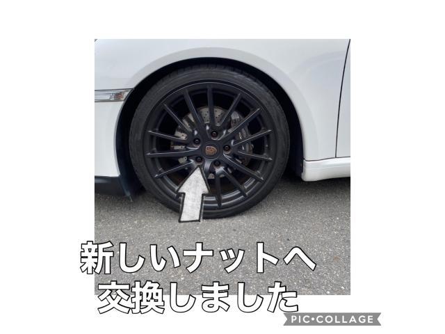 ポルシェ ホイールナット交換 ナット交換 錆