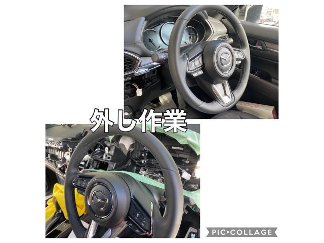 CX-5 マツダコネクトナビをはずし　アルパインのBIGX CXー5専用ナビ取り付け