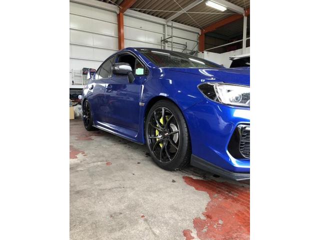 スバル　ＷＲＸ ＳＴＩ　車高調調整　サスペンション・足回り修理・整備