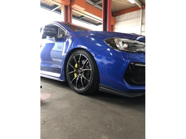スバル　ＷＲＸ ＳＴＩ　車高調調整　サスペンション・足回り修理・整備