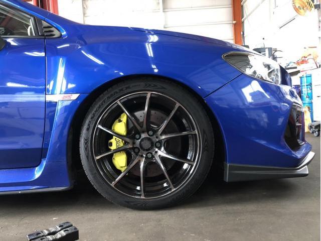 スバル　ＷＲＸ ＳＴＩ　車高調調整　サスペンション・足回り修理・整備