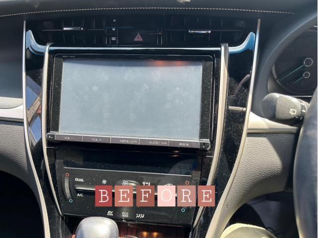ハリアー 9インチナビ 交換
