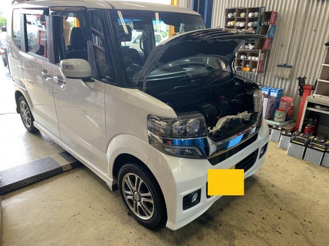 ホンダ N Box Jf1 車検 エンジンオイル 交換 レンタカー 持込 格安 整備 認証工場 愛知県 名古屋市 大治町 海部郡 代車 無料 グーネットピット