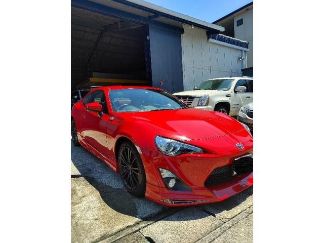 トヨタ８６　フロントバンパー　フロントドア　足回り修理　小牧　STS motoring　