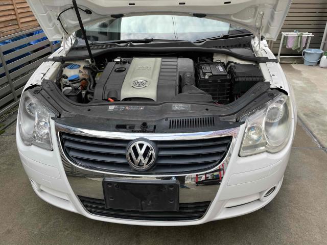 フォルクスワーゲン　イオス　VW　EOS　GH－1FBWA　ヘッドライト交換　Frバンパー外し