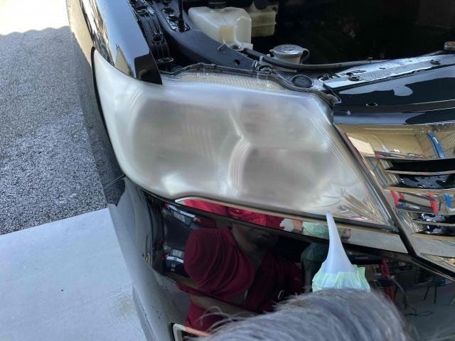 日産　セレナ　C26　ヘッドライト研磨　ヘッドライトスチーマー