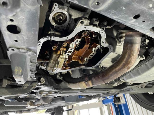 トヨタ　エスティマ　2AZ　カラカラ音　エンジン異音　バランスシャフト交換