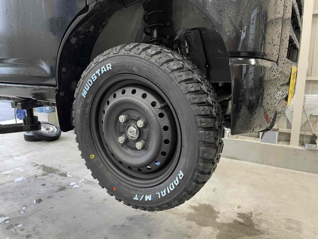 ダイハツ　アトレー　S710V　タイヤ組み換え　155/65R13　ラジアルタイヤ　マッドスター
