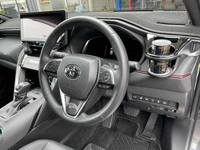 トヨタ　80ハリアー　AXUP　ＰＨＥＶ　パドルシフト取付