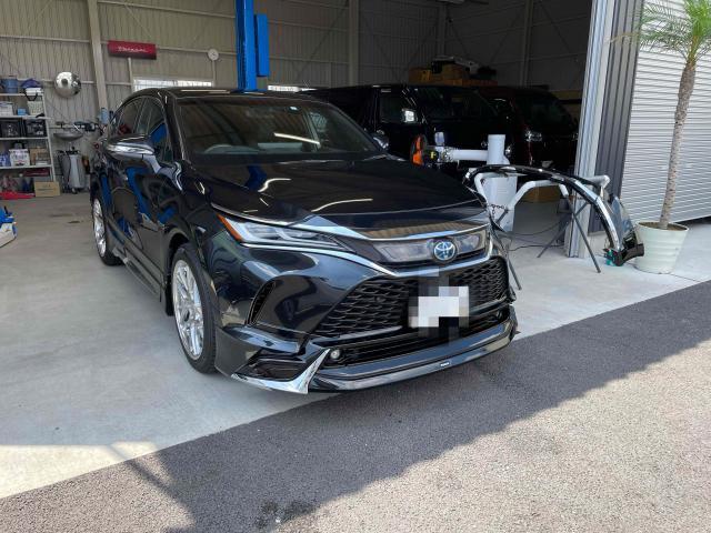 トヨタ 80ハリアー AXUH80 PHEVグリル交換 モデリスタ脱着 グランブレイズ グランブレイズPHEV