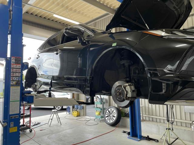 トヨタ 80ハリアー MXUH80 ダウンサス取付 RSR|グーネットピット トヨタ 80ハリアー MXUH80 ダウンサス取付 RSR|グーネットピット