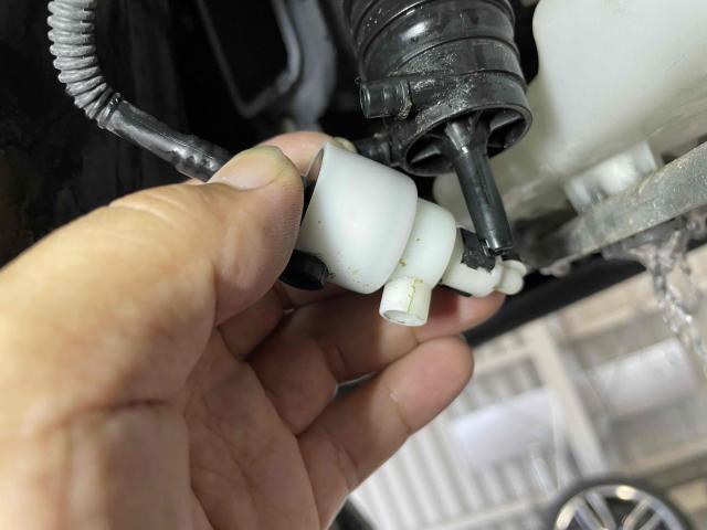ＭＩＮＩ　ＭＩＮＩクーパー　YS20　継続車検　ウォシャーモーター交換
