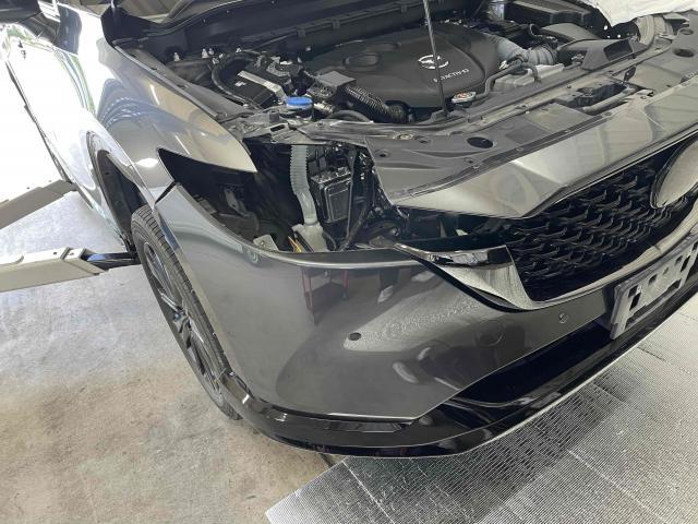 マツダ　ＣＸ－５　KF2P　ライト・ウィンカー類交換