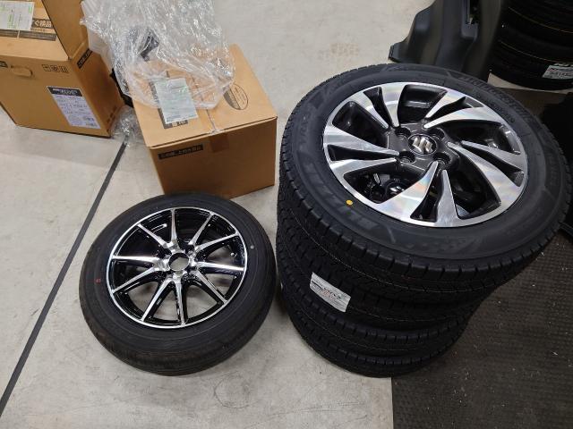 スズキ　ソリオバンディット　夏冬タイヤ組み換え