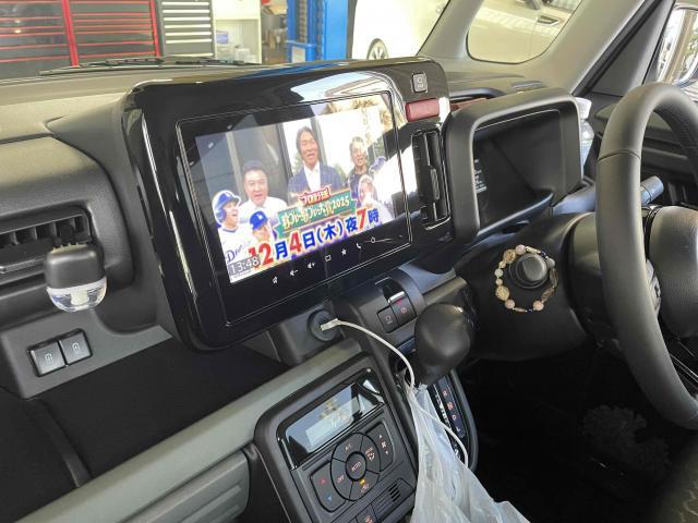 マツダ　フレアワゴン　MM94S　テレビキャンセラー取付