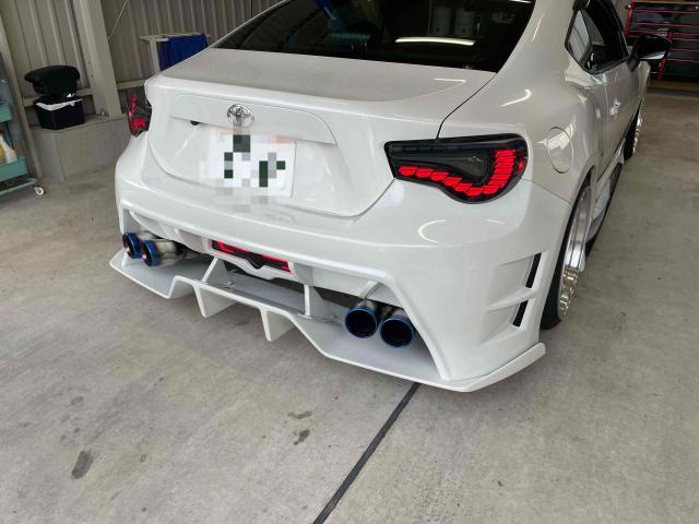 トヨタ　86　ZN6　マフラー交換