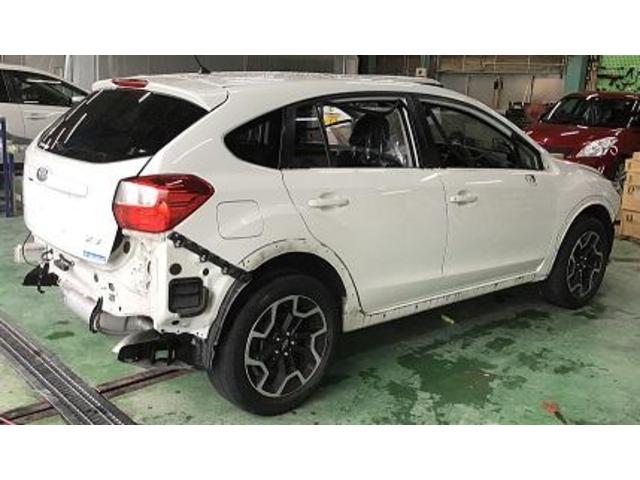 スバル　XV　鈑金塗装修理