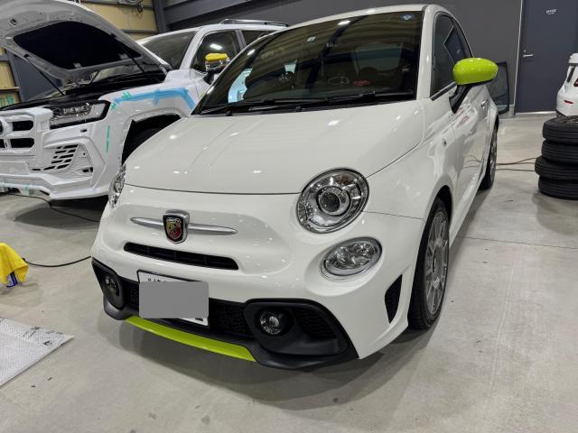 ABARTH　アバルト595　パイオニアナビ＆バックカメラのお取り付け