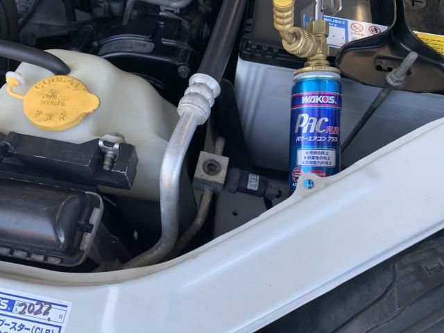 スバル　インプレッサ　WRX　Sti　エアコン添加剤　注入