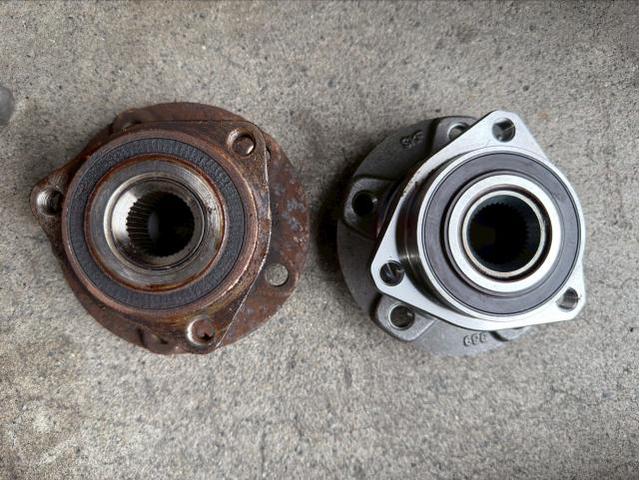 フォルクスワーゲン　ゴルフヴァリアント　ゴルフ7　異音　ハブベアリング交換　サビ　愛知　岐阜　一宮　稲沢　江南　名古屋