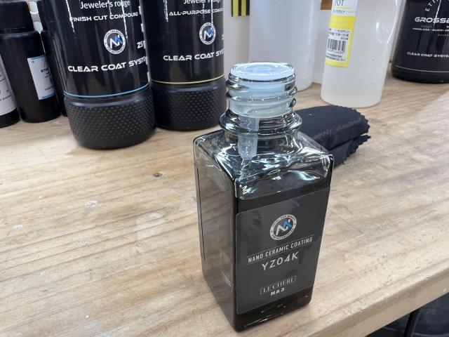 ダイハツ　ムーヴキャンバス　　NA3セラミックコーティング　ボディコーティング　コーティング　ガラスコーティング　研磨　ポリッシュ　洗車　愛知　一宮　岐阜　稲沢　江南　名古屋