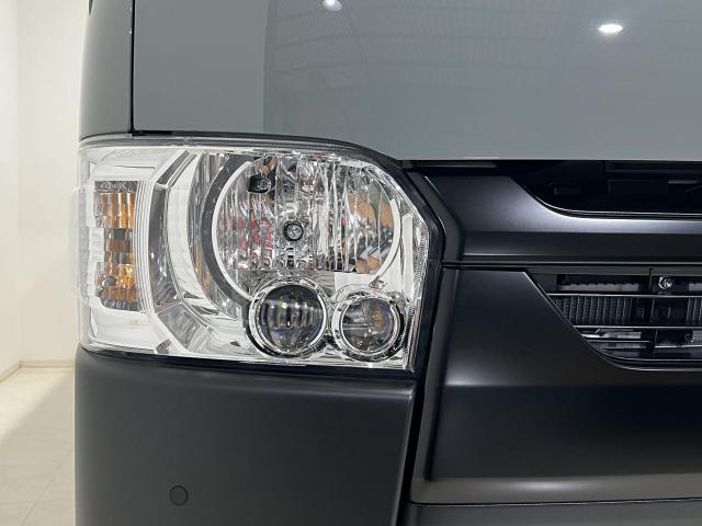 トヨタ　ハイエースバン　スーパーGL　アースカラーパッケージ　ヘッドライトインナーブラック塗装　ラプター塗装　カスタム　愛知　一宮　岐阜　稲沢　江南　名古屋