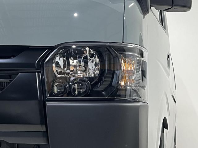 トヨタ　ハイエースバン　スーパーGL　アースカラーパッケージ　ヘッドライトインナーブラック塗装　ラプター塗装　カスタム　愛知　一宮　岐阜　稲沢　江南　名古屋