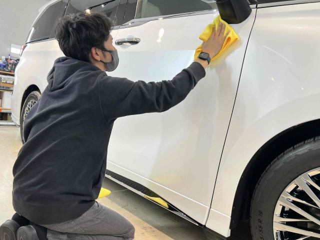 レクサス　LM500h　　ＮＡ3セラミックコーティング　ガラスコーティング　ホイールコーティング　ポリッシュ　研磨　洗車　愛知　岐阜　一宮　稲沢　江南　名古屋