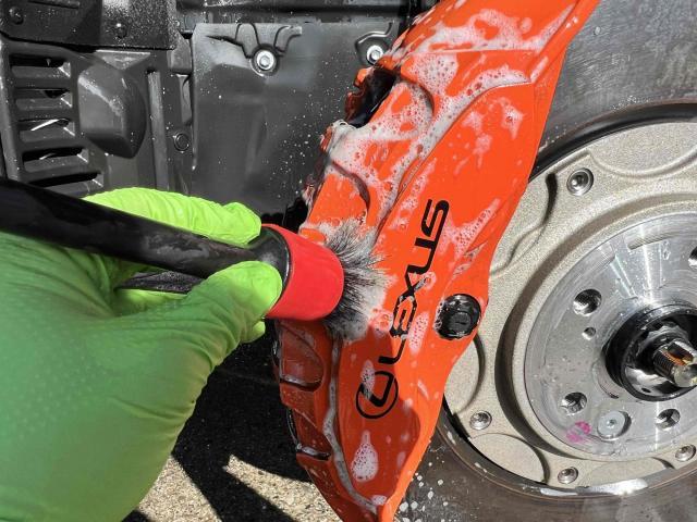 レクサス　ＲＸ　NA3セラミックコーティング　ガラスコーティング　ホイール洗浄　キャリパー洗浄　ポリッシュ　研磨　洗車　愛知　岐阜　一宮　稲沢　江南　名古屋