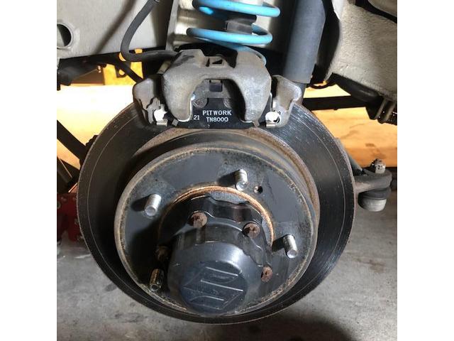 H20 スズキジムニーＸＣ　車検整備　陸地持込検査　代行　Ｅ／Ｇオイル　Ａ／Ｃフィルター　エアーエレメント　フロントブレーキＰＡＤ　発煙筒　天白区