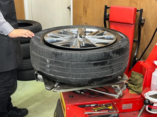 マツダ　ＣＸ－５　タイヤ交換　ディーゼル車用(オイル交換)　車検　オイルエレメント交換　愛知県西尾市　マツダディーゼル車大歓迎