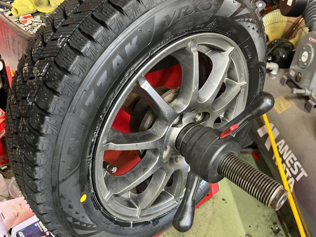 ホンダ　Ｎ－ＢＯＸカスタム　JF5　タイヤ交換　アマゾンタイヤ注文　MGPITIN　愛知県西尾市