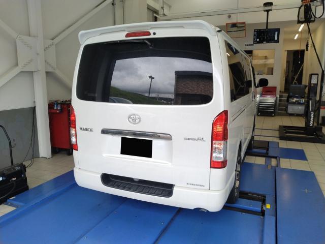 トヨタ ハイエースバン 車検