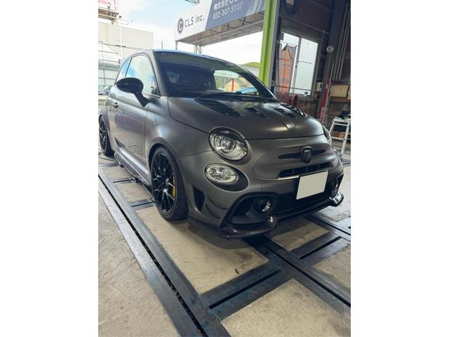 アバルト　アバルト５９５　バネ付け替え 大日本スプリング 名古屋市緑区