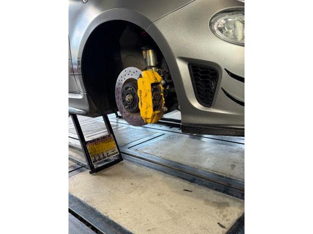 アバルト　アバルト５９５　バネ付け替え 大日本スプリング 名古屋市緑区