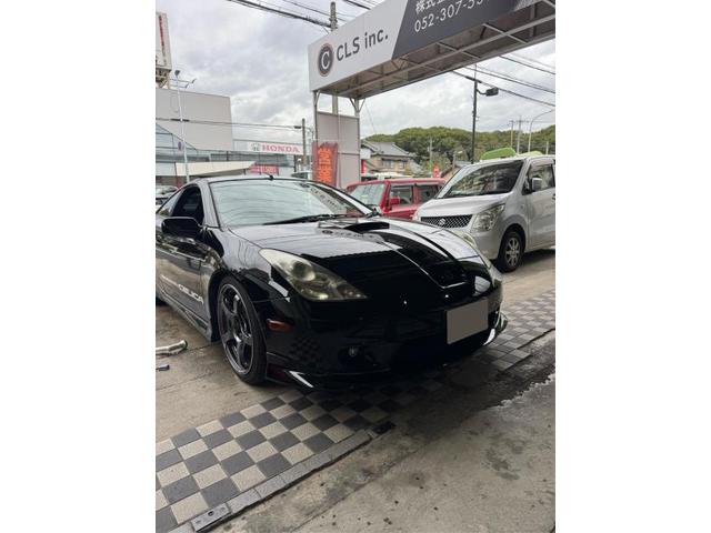 トヨタ　セリカ　ｽﾃｯｶｰ貼りつけ 名古屋市緑区 日帰り作業