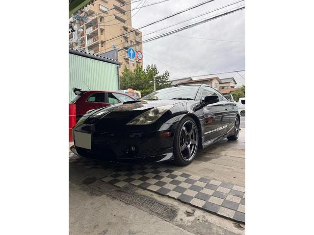 トヨタ　セリカ　ｽﾃｯｶｰ貼りつけ 名古屋市緑区 日帰り作業