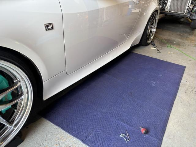 レクサス RC サイドステップ取付 ASC10  愛知 豊明 刈谷 大府 知立 東郷 日進 豊田