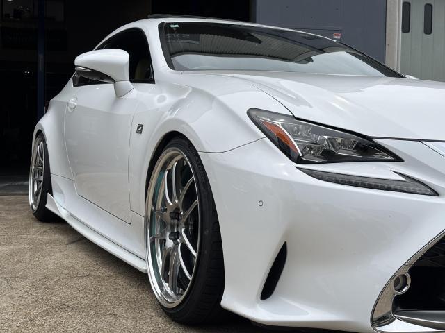 レクサス RC サイドステップ取付 ASC10  愛知 豊明 刈谷 大府 知立 東郷 日進 豊田