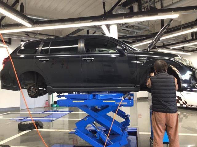 豊川市　豊橋市　トヨタ　カローラフィールダー　法定点検　コーティング