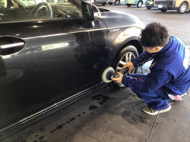 豊川市　豊橋市　トヨタ　カローラフィールダー　法定点検　コーティング