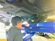 車体の下側・普段見れない部分まで