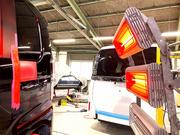 【工程９】ヒーターで乾燥させます