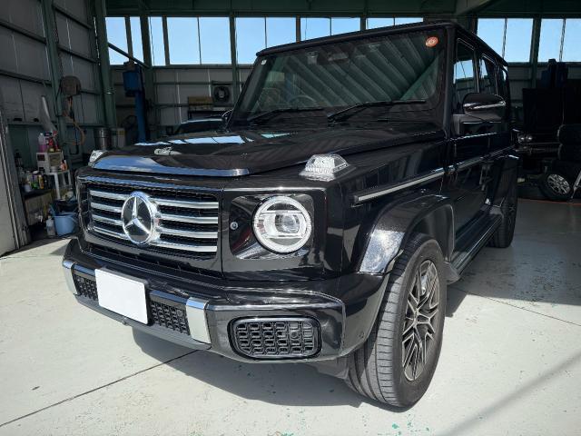 メルセデス・ベンツ　Ｇクラス（ゲレンデヴァーゲン）　ホイール・タイヤ交換　自社コーティング　輸入車　板金塗装　リペア　車検整備　カスタム　大垣市　羽島市　岐阜市　