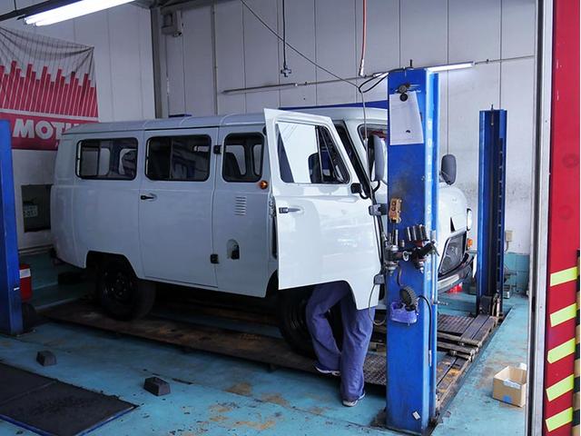 UAZ-2206ウォッシャーノズル交換