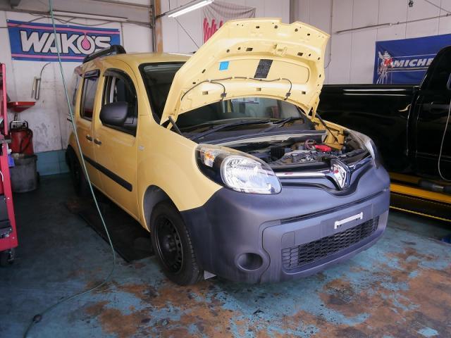 Renault Kangoo 納車整備中